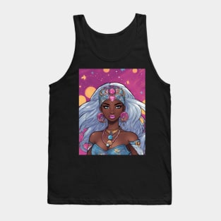 anime powerful woman beauty Tank Top